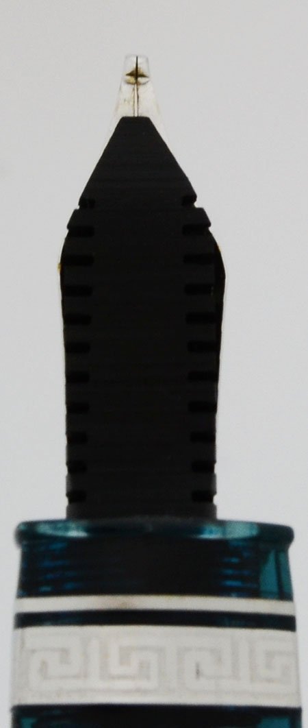 Omas 360 Vintage LE Fountain Pen (2012) - Turquoise, Rhodium